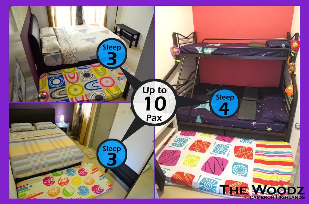 The Woodz Homestay - 3 Bedroom Cameron Highlands Szoba fotó